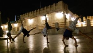 Eid al-Adha handstand team