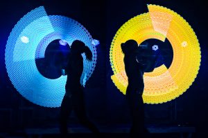 Pixel Poi Show Maui Waui