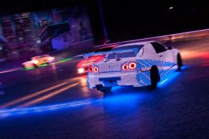Fast and Furious Live stunt show with LED cars
