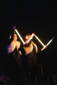 LED show for a good cause