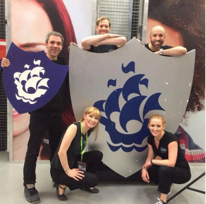 Winning a Blue Peter badge