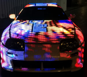 Toyota Supra LED Global Village