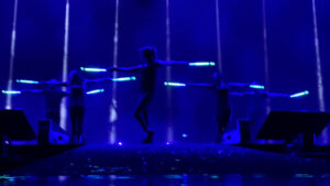 Danseuses LED spectacle pixelpoi
