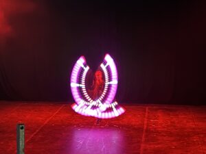 led dancer pixel poi feeding the fish