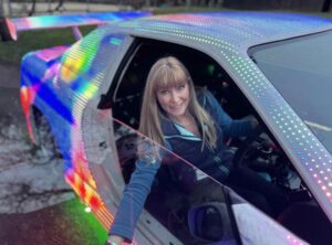 Alix Wilding LED Skyline World Record