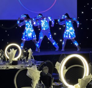 Supernova x TableArt LED table centres for events